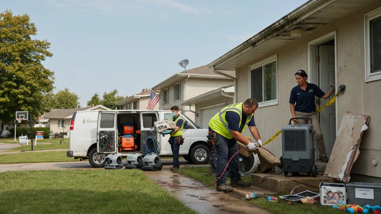 Water Damage Restoration in Fulshear, TX near me